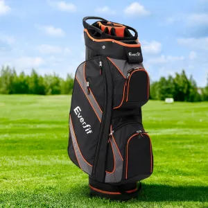 14-Way Divider Golf Stand Bag w/ Cooler Pocket, Everfit