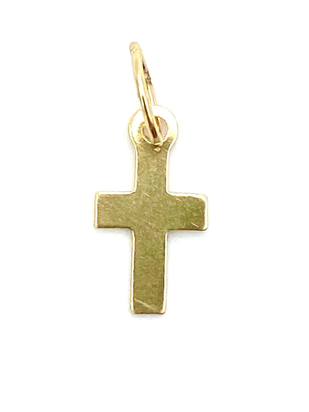 14KGF Cross Charm , Sku#21-C