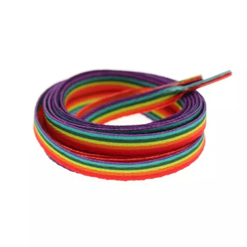 1Pair Rainbow Shoelaces