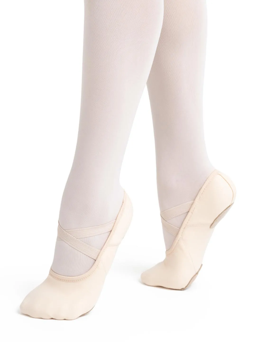 2037w (BLK, LPK, WHT) Capezio Canvas Ballet Slipper