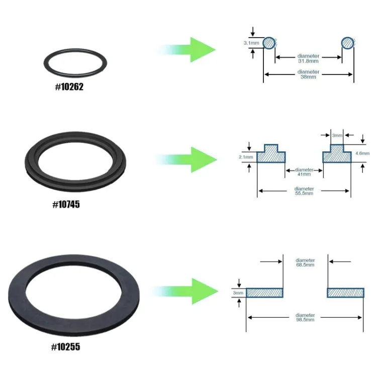 2pcs 10745  For Intex Pool Plunger Valves O-Ring Rubber 25076RP Washer Ring Kit