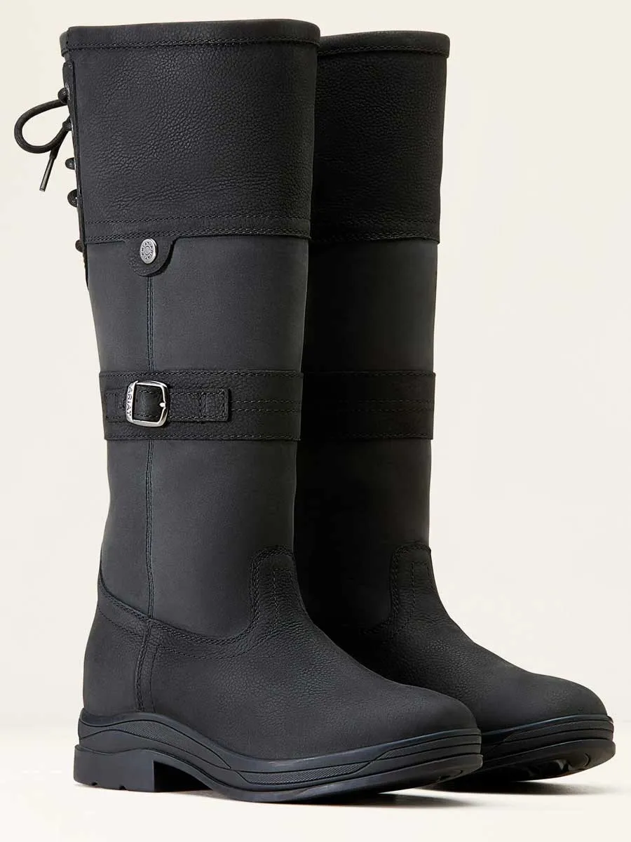 30% OFF - ARIAT Langdale H2O Waterproof Boots - Womens - Charcoal - Size: UK 3.5