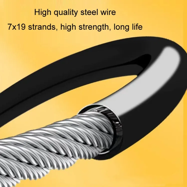 5mmx2.5m Fixed Fitness Equipment Accessories Wire Rope