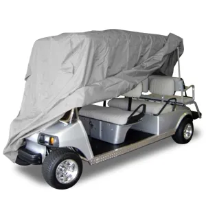 6 Passenger Golf Cart Storage Cover Grey