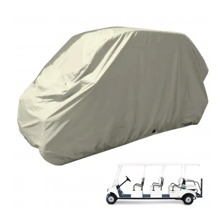 6 Passenger Golf Cart Storage Cover Taupe