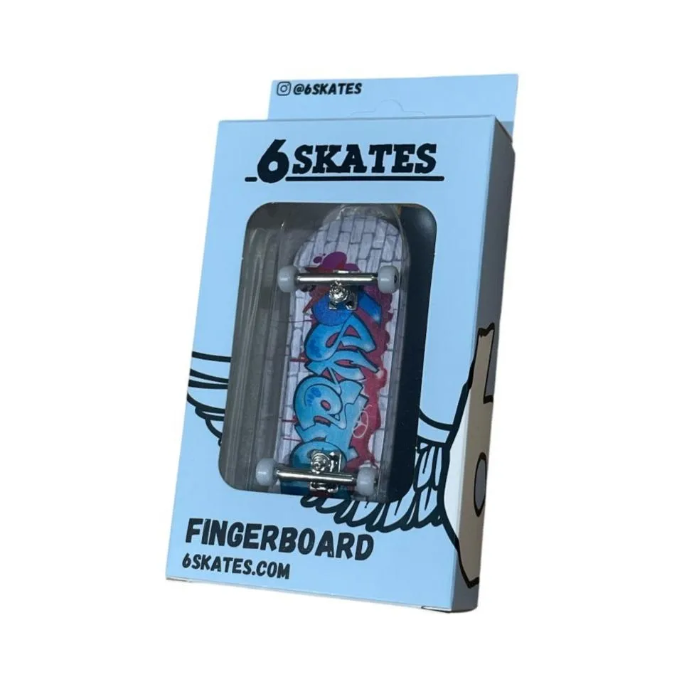 6Skates Graffiti Wall 34mm Shop Complete NEW!