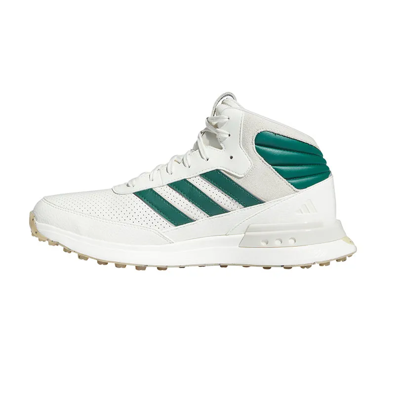 ADIDAS S2G Mid Unisex Spikeless Shoes (White/Green)