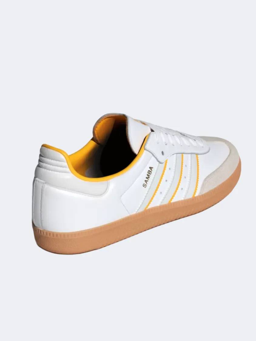 Adidas Samba Og Men Original Shoes White/Crew Yellow