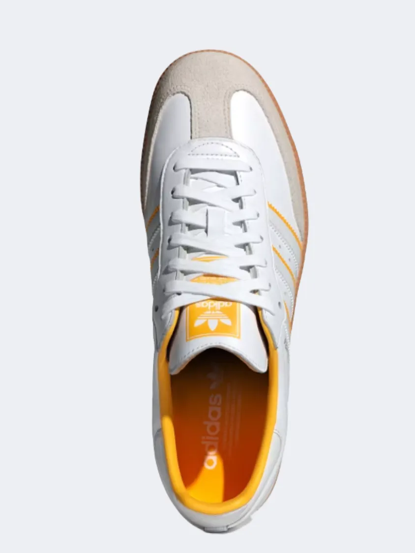 Adidas Samba Og Men Original Shoes White/Crew Yellow