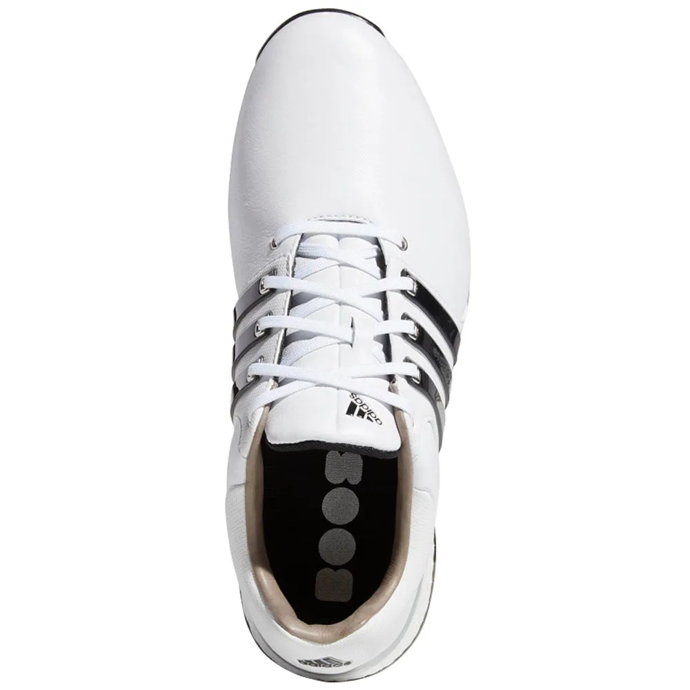 adidas Tour 360 XT-SL Spikeless Waterproof Shoes - White/Black/Silver