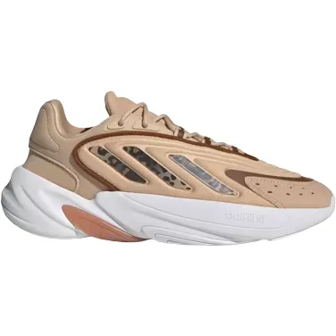 Adidas Women's Ozelia Shoes - Magic Beige / Wild Brown / Gold Metallic