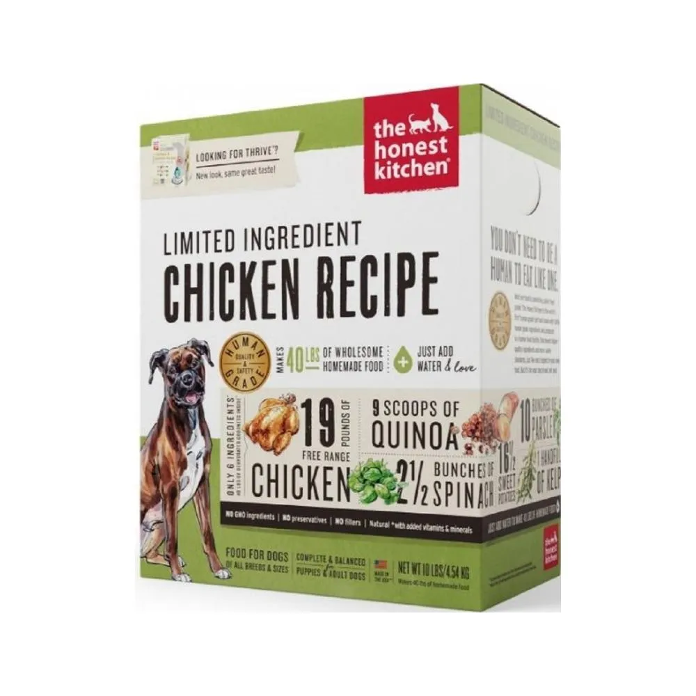 Adult Limited Ingredient Chicken & Quinoa Complete Dehydrated Dog Food