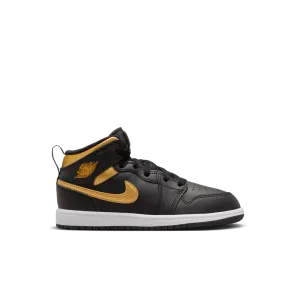 Air Jordan 1 Mid PS 'Black Metallic Gold'