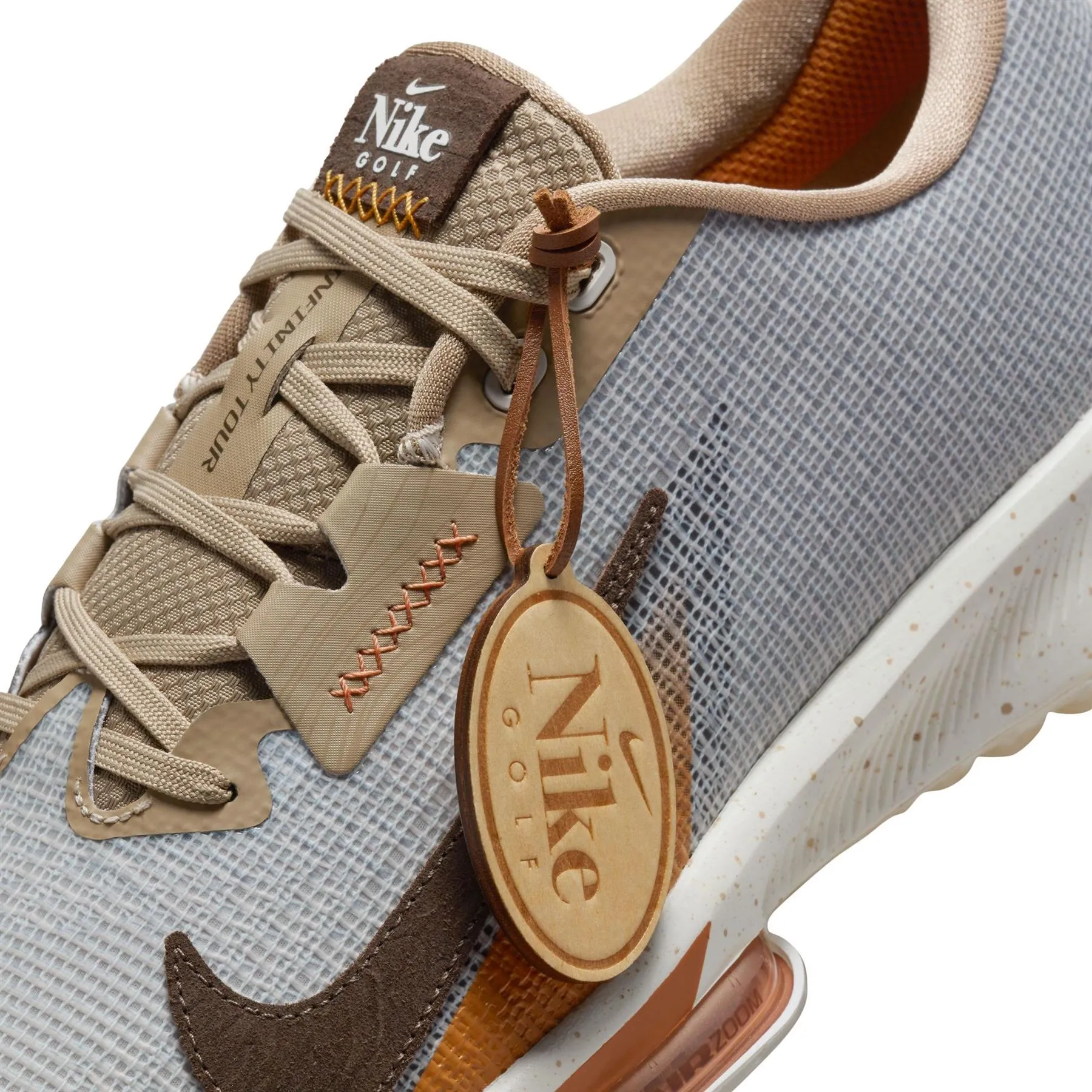 Air Zoom Infinity Tour NEXT% NRG P24 Golf Shoes Lt Iron Ore/Baroque Brown - SU24