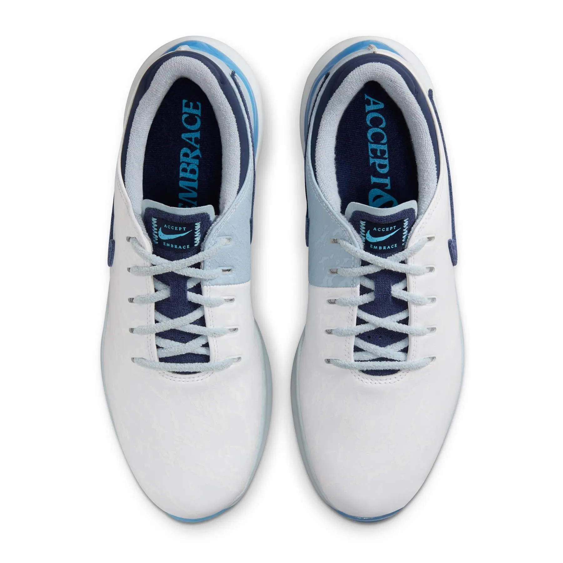 Air Zoom Victory Tour 3 NRG Golf Shoes White/Navy - SU24