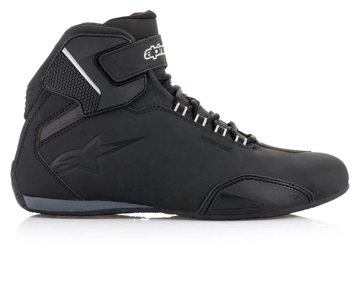 Alpinestars Men’s Sektor Waterproof Black Riding Shoes