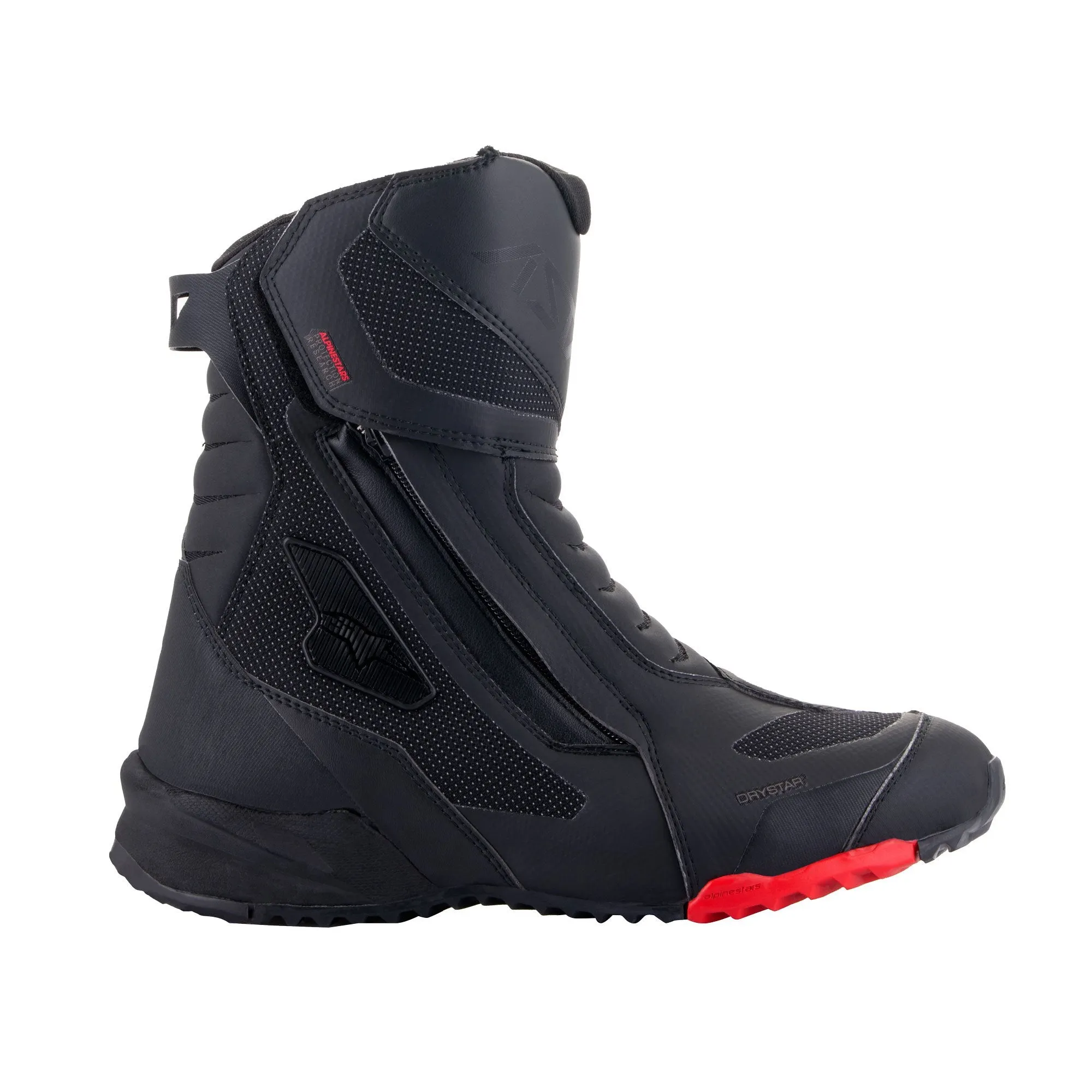 Alpinestars RT-7 Drystar Touring Motorcycle Boots Black Red