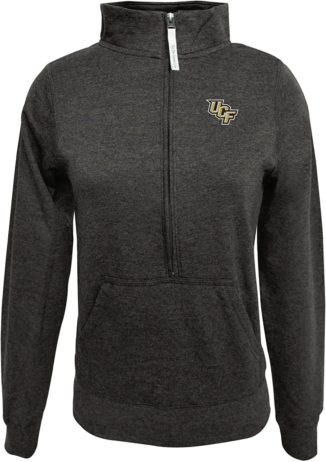 Alta Gracia Women's Ladies 1/2 Zip 50/50 Fleece