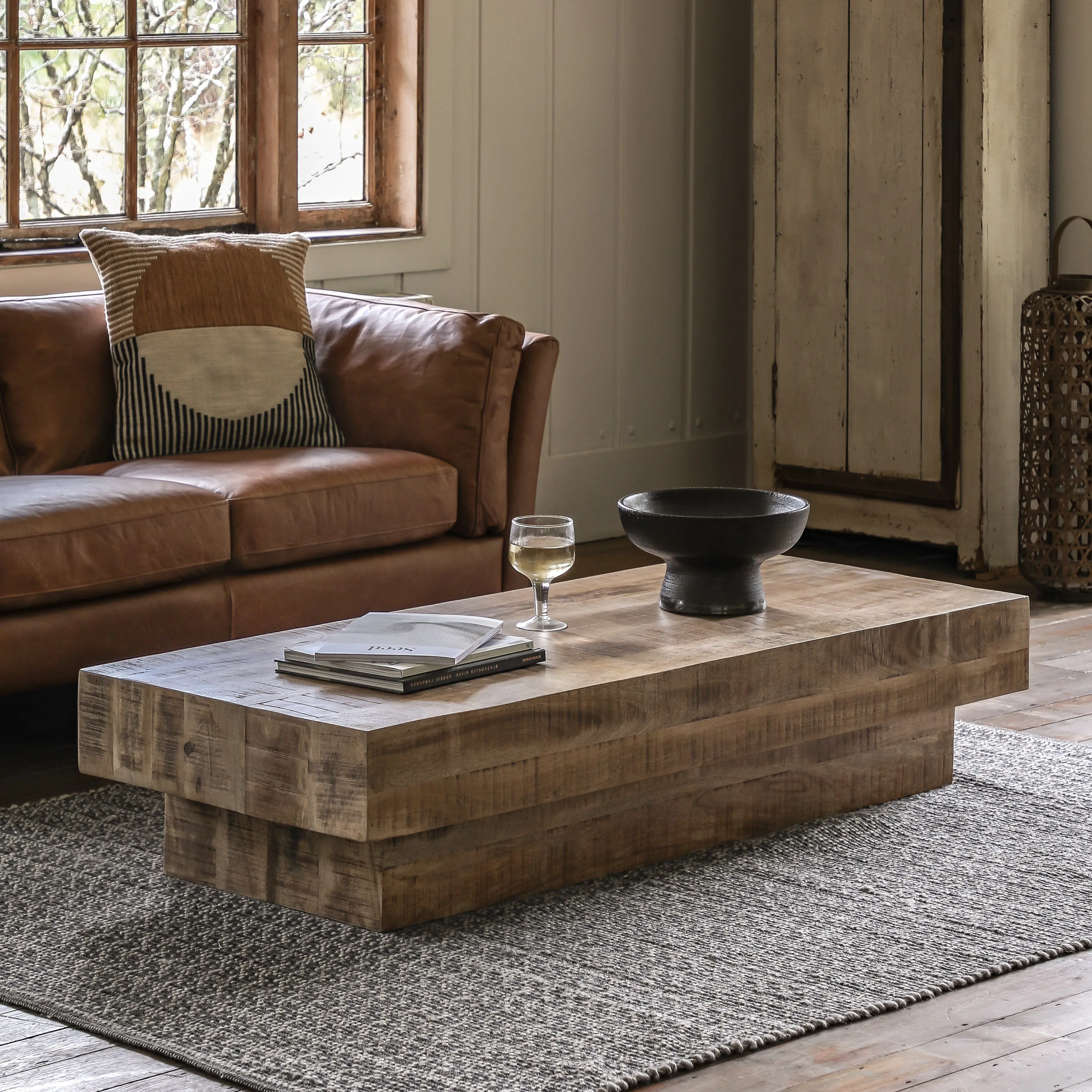 Amos Iowa Coffee Table Natural