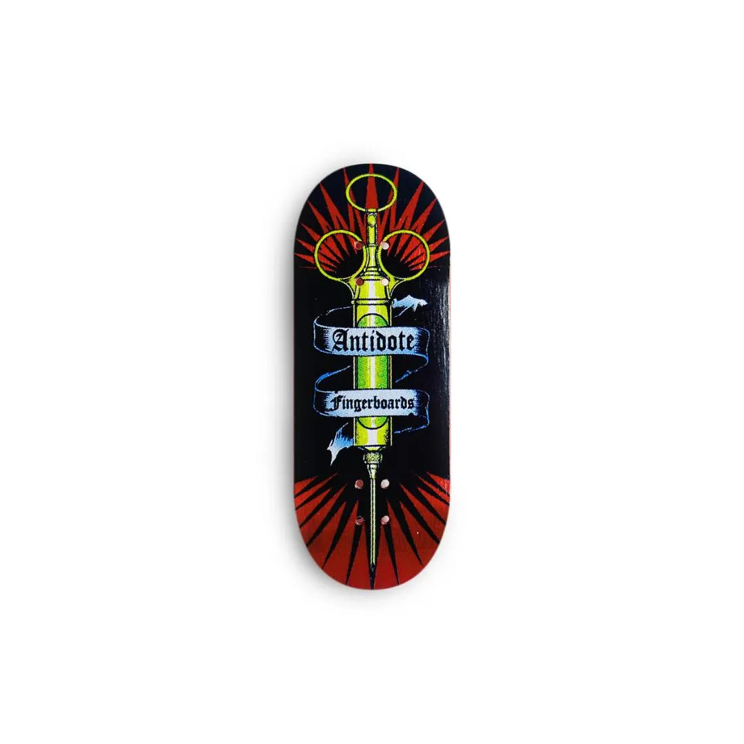 Antidote - Syringe (random bottom ply colour) 32mm Fingerboard