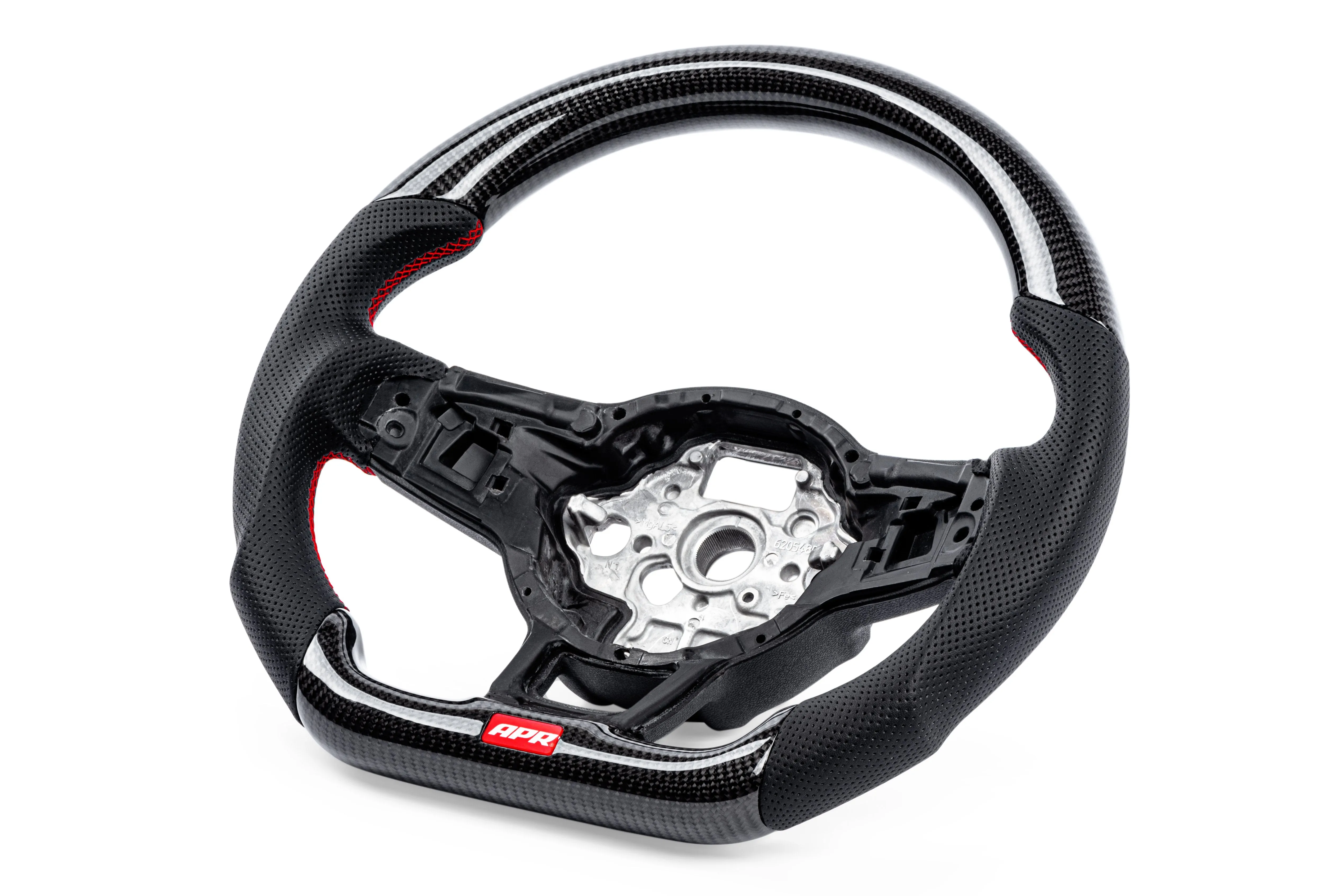 APR STEERING WHEEL - CARBON FIBER & PERFORATED LEATHER - MK7 GTI/GLI