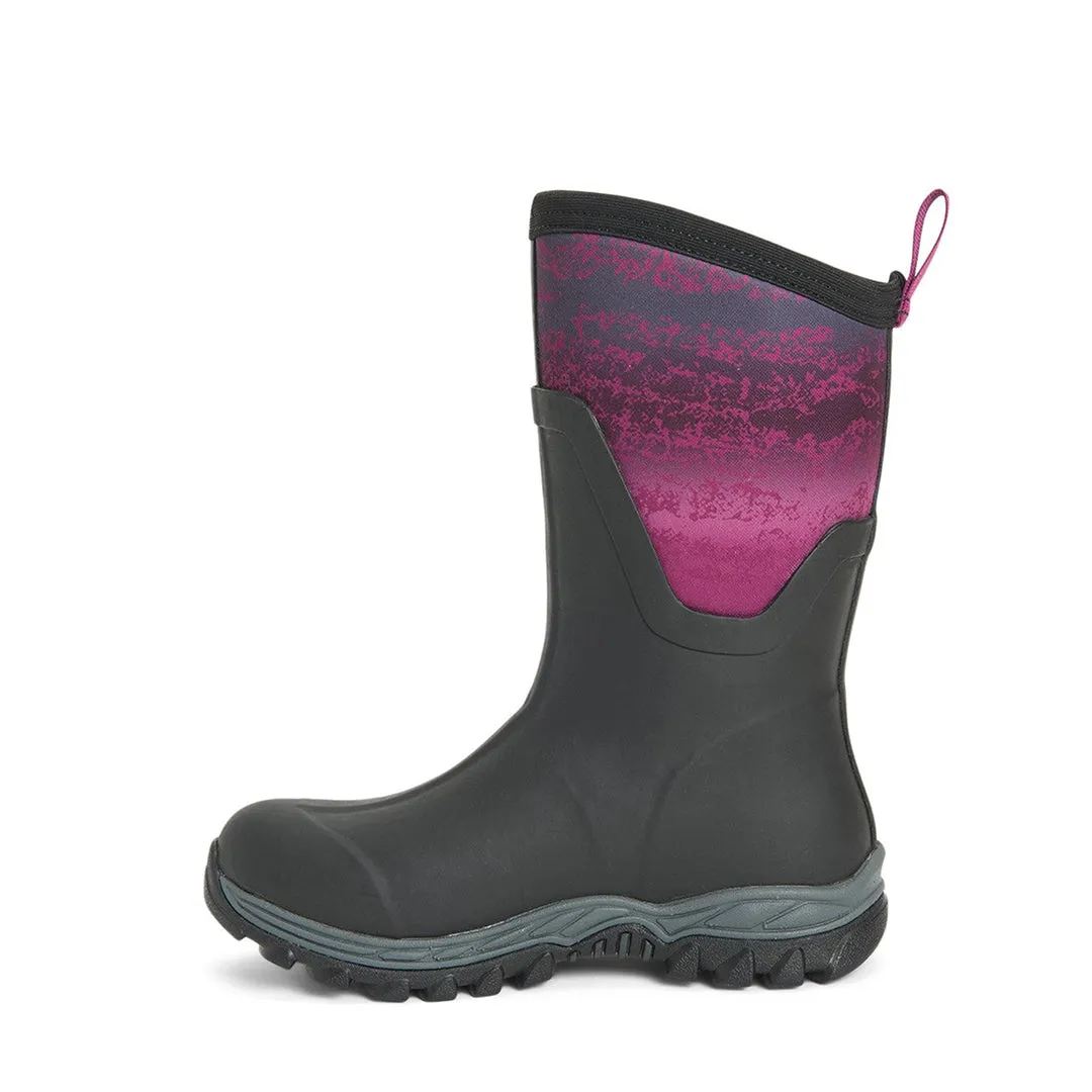 Arctic Sport II Mid - Magenta Digi Fade Print by Muckboot