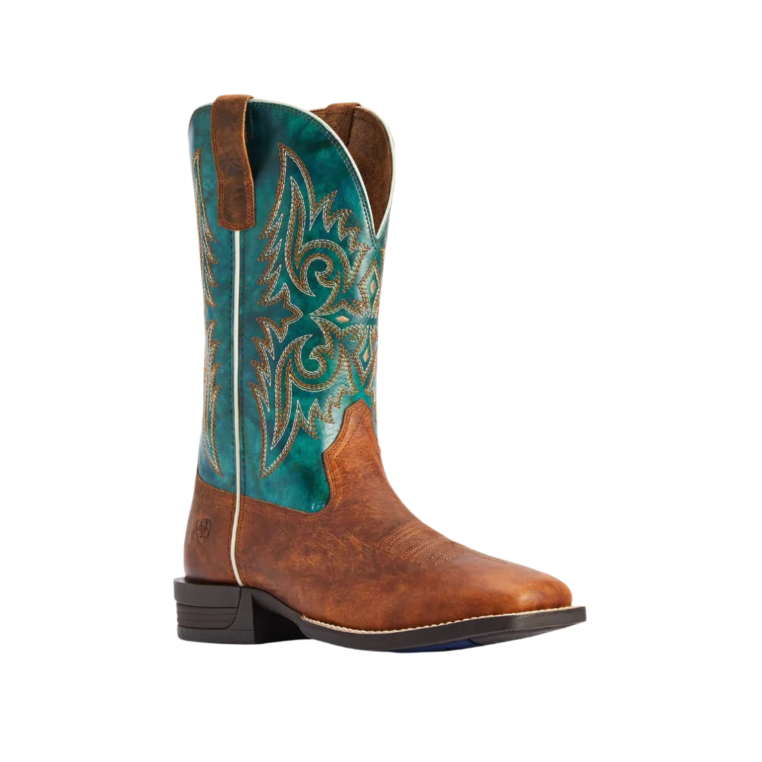 Ariat Men's Fiery Brown Crunch Wild Thang Boot