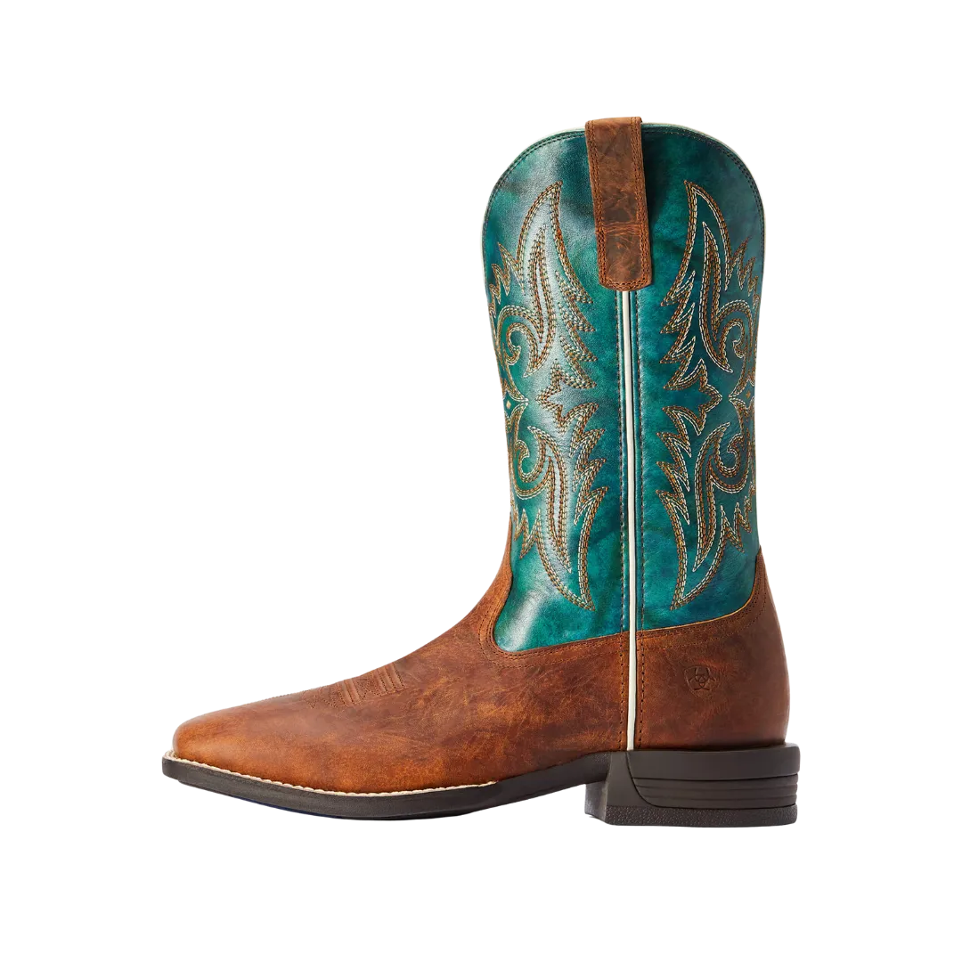 Ariat Men's Fiery Brown Crunch Wild Thang Boot