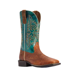 Ariat Men's Fiery Brown Crunch Wild Thang Boot