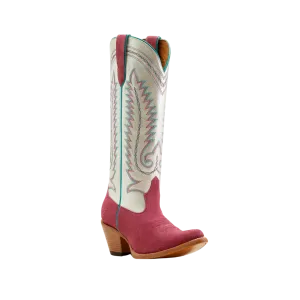 Ariat Women's Ambrose Western Pearly White Boot