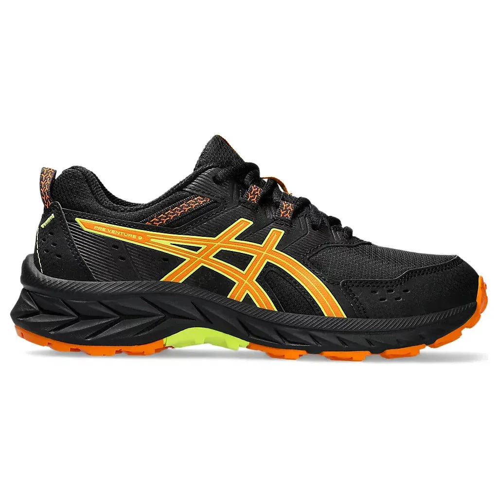 Asics Pre Venture 9 GS Black/Bright Orange