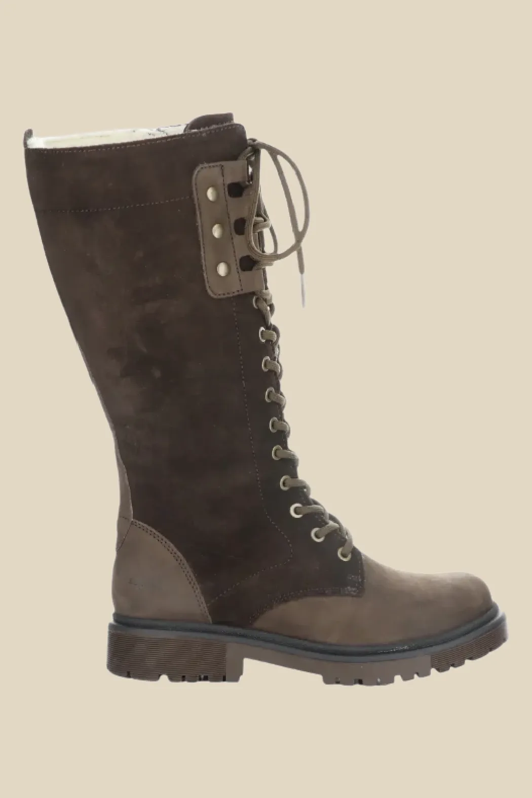 Axe Lace Up Tall Boot