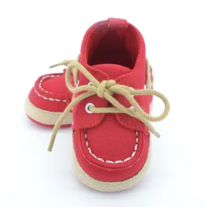 Baby Boy Girl Crib Soft Bottom Shoes Infant Toddler Shoes Sneaker Fit 0-18 Months With Cotton