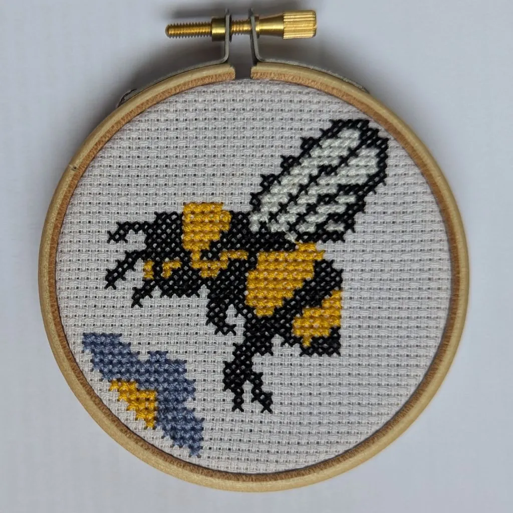 Bee Cross Stitch Kit