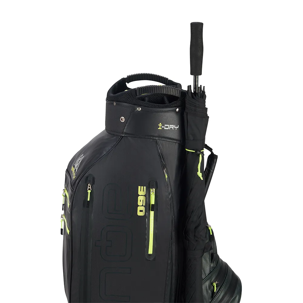 Big Max Aqua Sport 360 Waterproof Cart Bag - Forest Green/Black/Lime