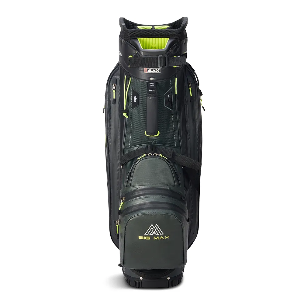 Big Max Aqua Sport 360 Waterproof Cart Bag - Forest Green/Black/Lime