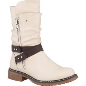 Brandy Beige Ankle Boot