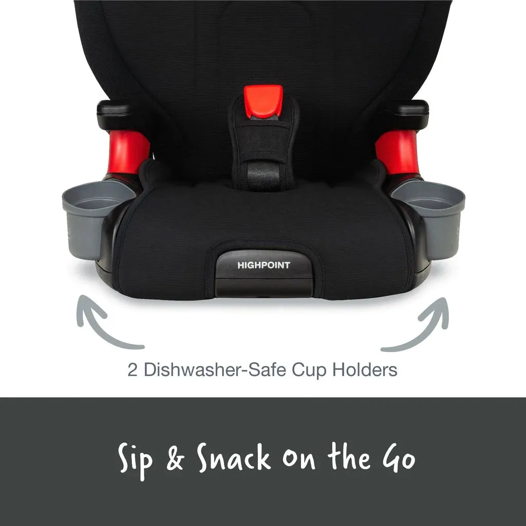 Britax HighPoint 2-Stage Booster Seat SafeWash - Black Ombre