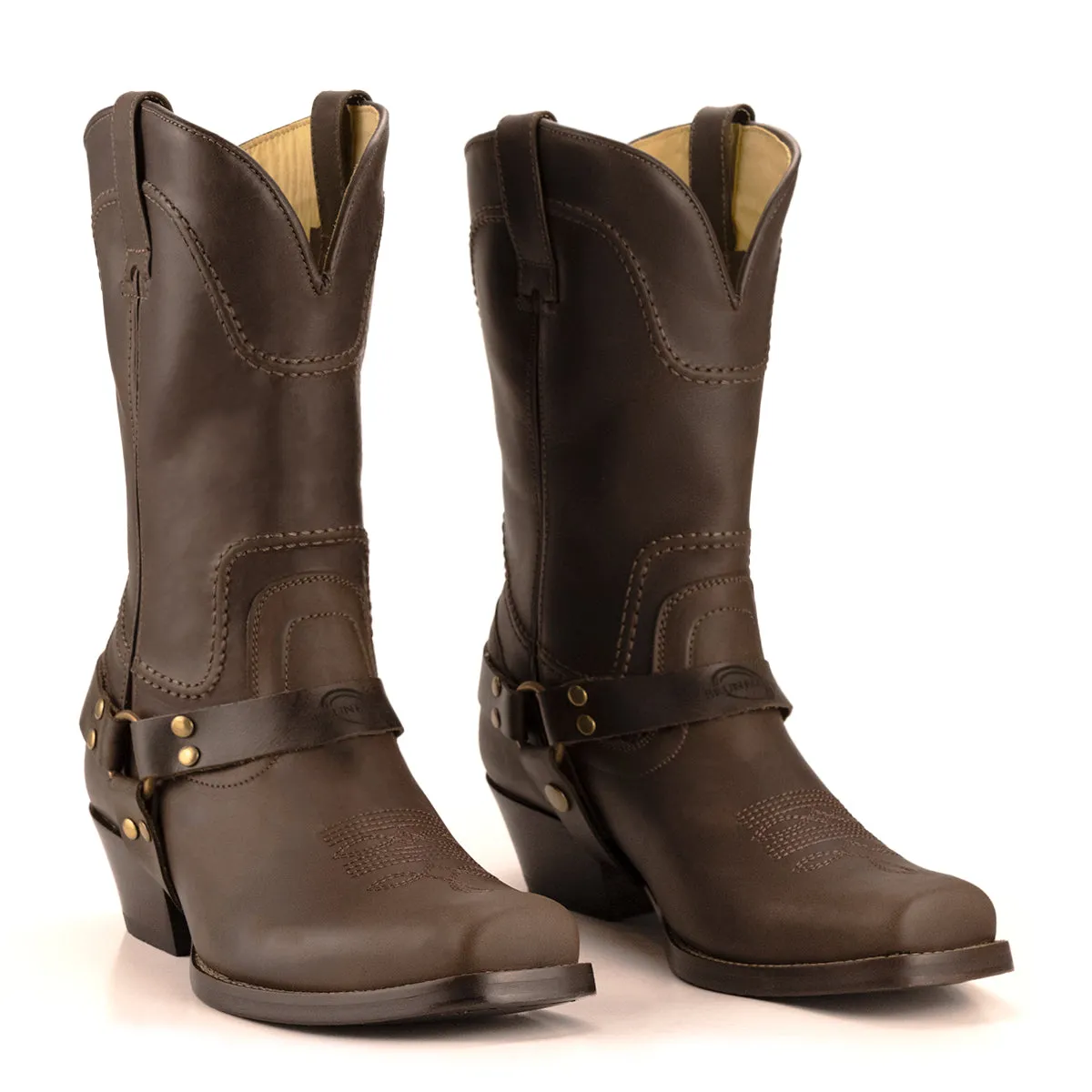 Brunello's The Rider Boot in Espresso