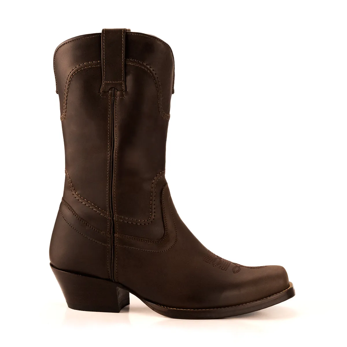 Brunello's The Rider Boot in Espresso