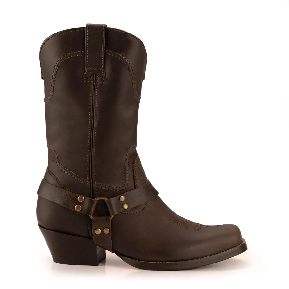 Brunello's The Rider Boot in Espresso