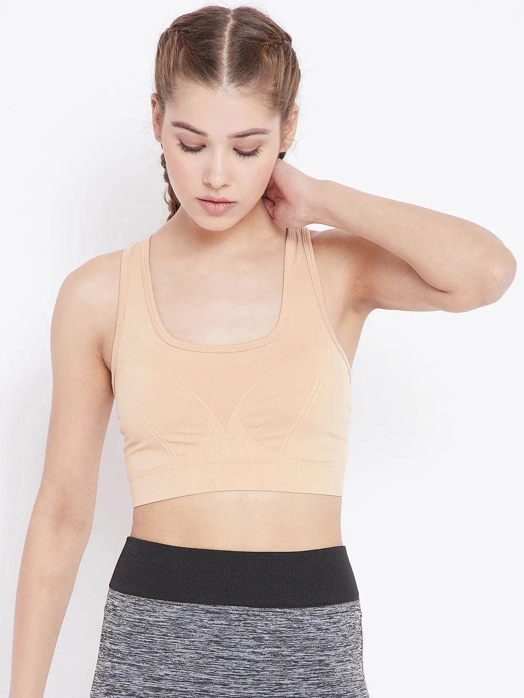 C9 Airwear Sports Bra For Women - Fushcia