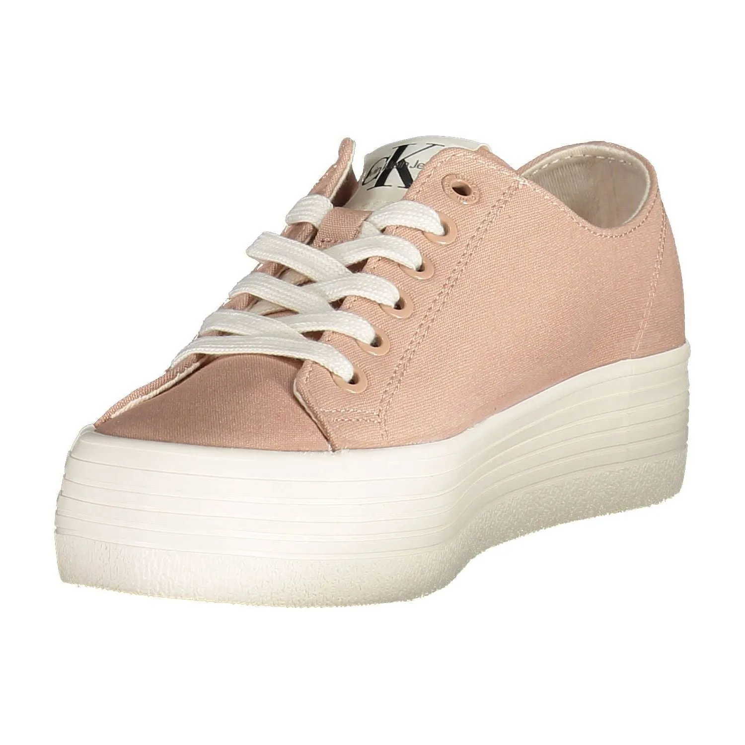 Calvin Klein Pink Cotton Women Sneaker