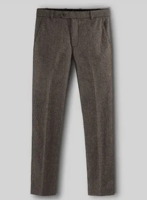 Carre Brown Tweed Pants