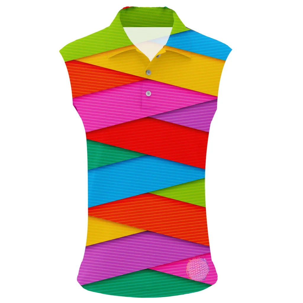 Colorful Cross-Fade | Women's Sleeveless