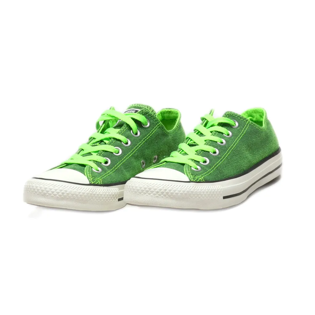 Converse Chuck Taylor All Star Low-Top Sneakers Canvas Green Colour For Women