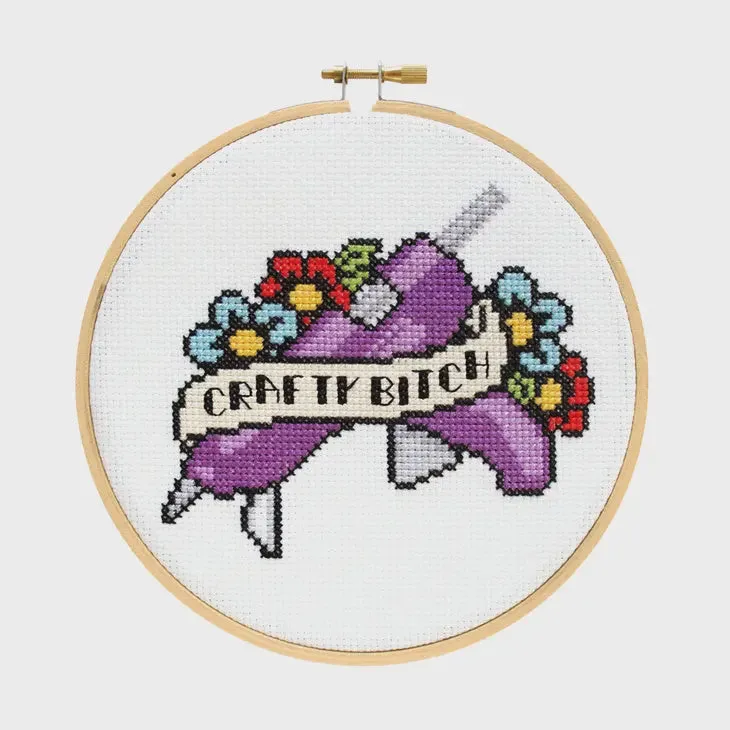 Crafty Bitch Counted Cross Stitch