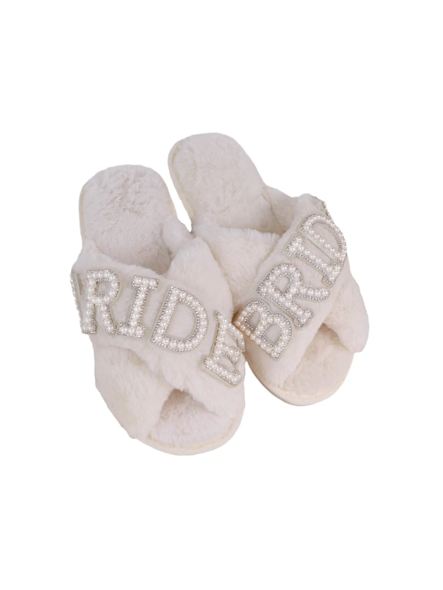 Cross Plush Bachelorette Party Slippers