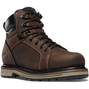 Danner Men's Steel Yard 6" PT Waterproof Work Boot -Brown- 12536