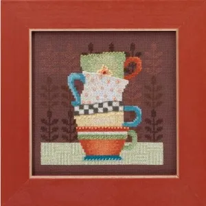 Debbie Mumm | Coffee Cups Cross Stitch Kit